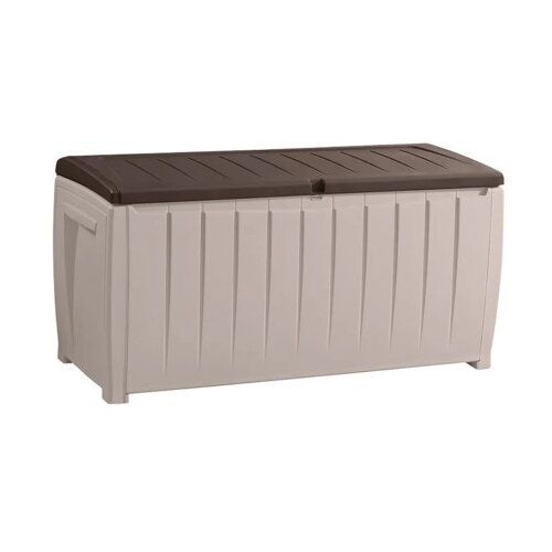 Keter Kovčeg za odlaganje 340L 124x55x62,5cm 7802266 bež Slike