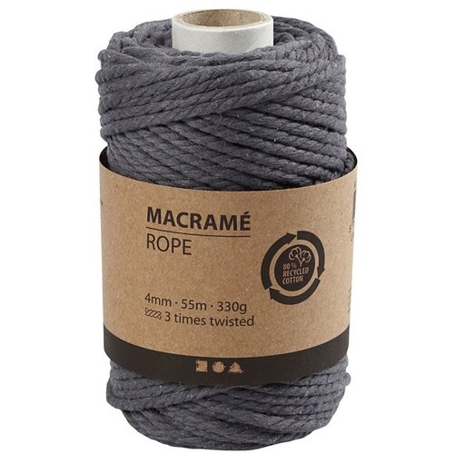  Makrame konac 4 mm x 55 m | izaberite boju Slike
