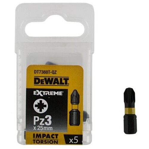 Dewalt Bitovi DT7388T, PZ3, 25mm, Torisson, 5 komada Slike