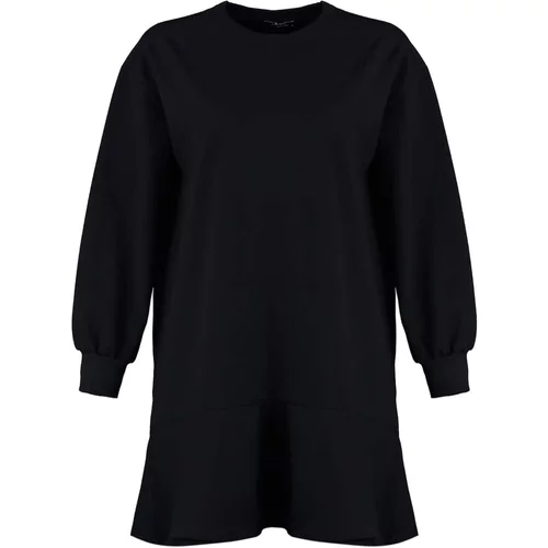 Trendyol Black Knitted Mini Dress
