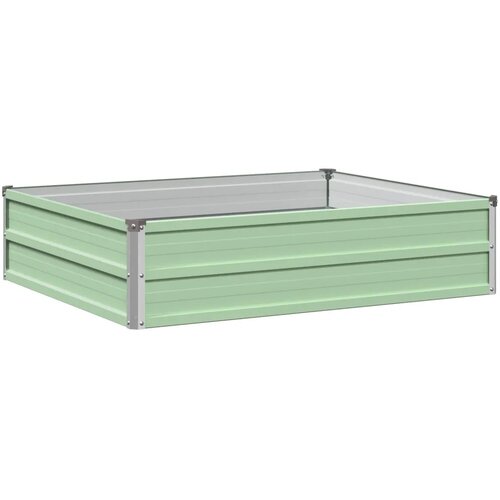  Povišeni vrtni krevet Pastelno zelena 100 x 80 x 24 cm - 100 x 80 x 24 cm Pastelno zelena Cene
