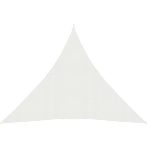 vidaXL Senčno jadro 160 g/m² belo 4x4x4 m HDPE Cene