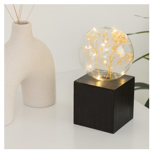 Atmosphera LED stona lampa MICRO LED/2xAAA antracit Slike