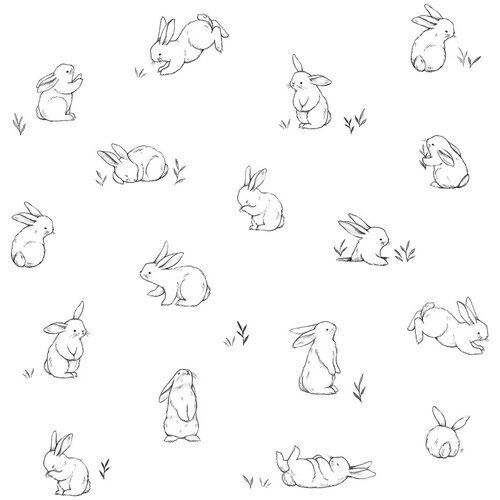 Lilipinso Dječja tapeta 10 m x 50 cm Bunnies In The Countryside – Cijene