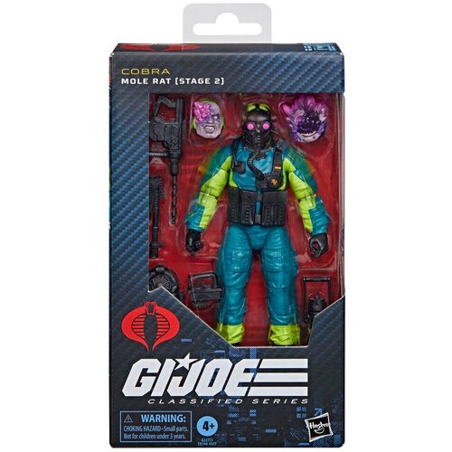 Hasbro Figura Mole Rat Stage 2 Classified Series Cobra G.I. Joe 15cm Slike