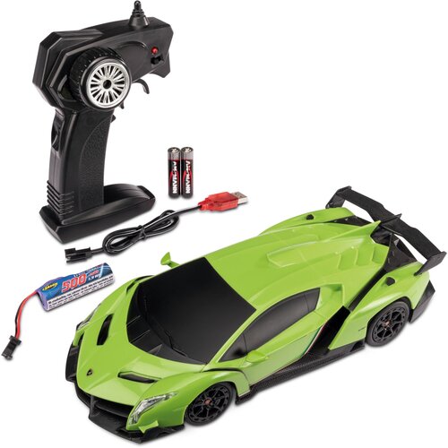 TAMIYA CARSON Carson 1:24 Lamborgh.Veneno 2,4G 100% RTR green Cene