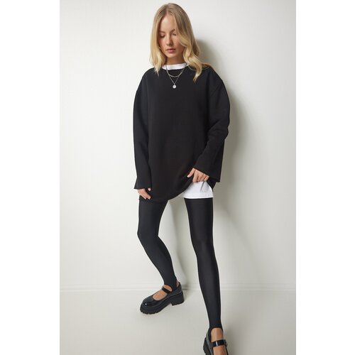  Women's Black Shark Oversized Knitted Sweatshirt Cijene