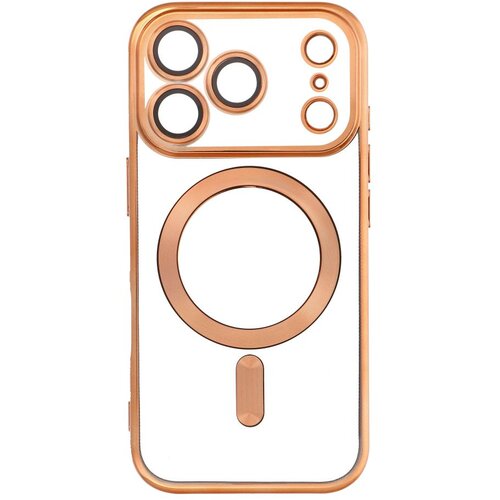  Futrola Electro Mag Cover za IPHONE 17 Pro (celi prsten) zlatna Cene