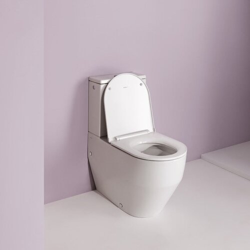 Laufen WC daska (Duroplast, Samospu&amp;scaron;tajuća, D x &amp;Scaron; x V: 44,5 x 37 x 4,5 cm) Slike