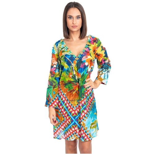 Isla Bonita By Sigris Kratke obleke Kurta Večbarvna Slike