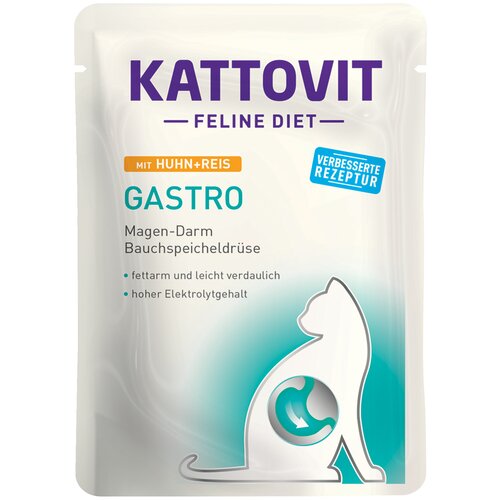  Varčni paket Kattovit Gastro vrečke 24 x 85 g - Pi&scaron;čanec & riž Cijene
