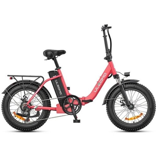  Ulzomo Dolphin 20" Zložljivo Električno Kolo - Roza Cene