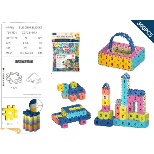Hk Mini KONSTRUKTOR PUZLE S BROJEVIMA Cene