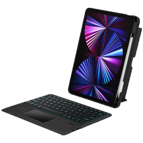Ykcloud Flip cover in Bluetooth Tipkovnica YJ102 za iPad 10.2(2021/2020/2019), (20651955) Slike