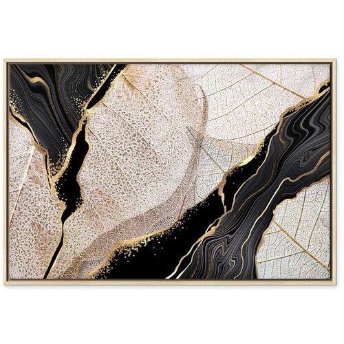  Slika - Moment (1 Part) Wide 60x40 U prirodnom drvenom okviru Cene