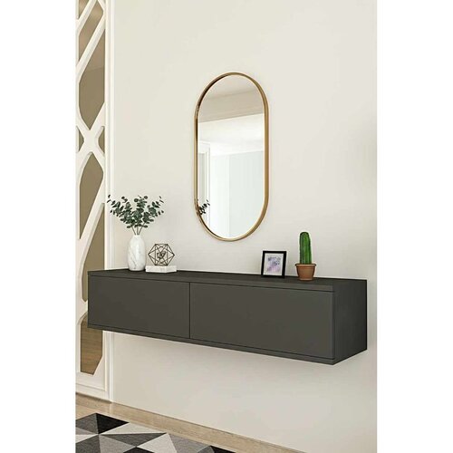 Hanah home komoda Didema, 120 cm, antracit Cene