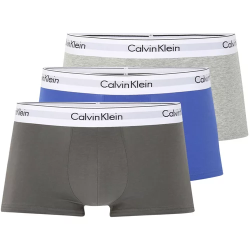 Calvin Klein Underwear Boksarice modra / temno siva / pegasto siva / bela