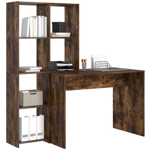  Stol Dimljeni hrast 138,5 x 55 x 143 cm Konstruirano drvo Slike