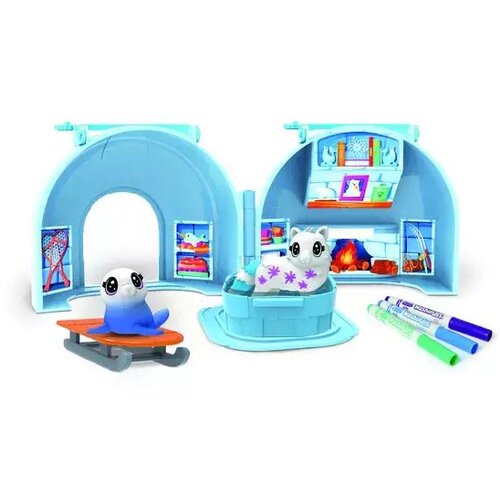 Crayola washimals: barvaj in umij - iglu avantura igralni set Slike