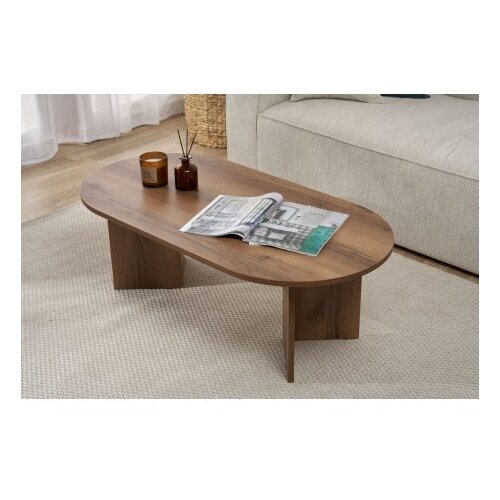 Hanah home Klub sto Sable, 119x40x60 cm, Boje oraha Slike