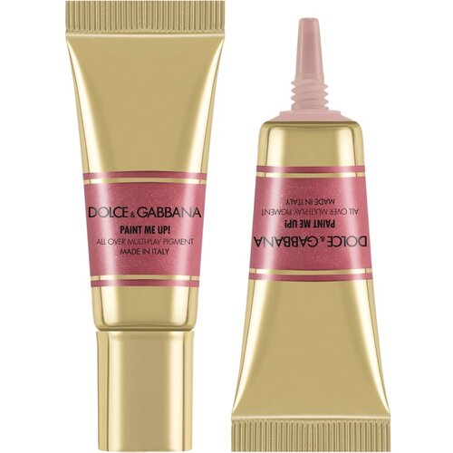 Dolce &amp;amp; Gabbana Bold Paint Me Up! vi&amp;scaron;enamjenska &amp;scaron;minka za oči, usne i lice nijansa 01 Rose Swirl - Pearly Pink 5 ml Slike
