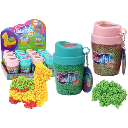  Squishy Styrofoam Balls in a Green Cup Cene