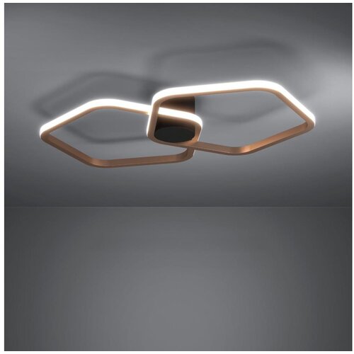 Eglo 390506 - led prigu&scaron;iva stropna svetiljka estrella LED/20W/230V mesing + daljinski upravljač Cene