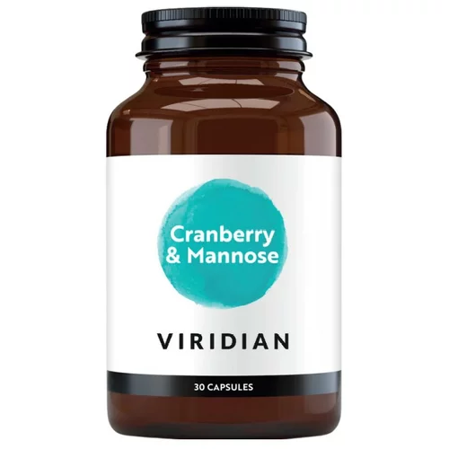 Viridian Nutrition D-manoza z brusnicami Viridian (30 kapsul)