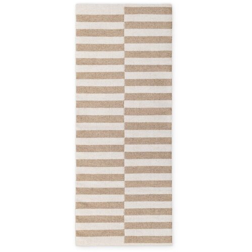 Hanse Home Bel/svetlo rjav obojestranski/ročno tkan volnen tekač 80x200 cm Vika &amp;ndash; Slike