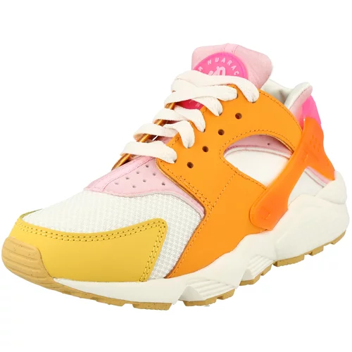 Nike Sportswear Niske tenisice 'Huarache' tamo žuta / narančasta / roza / bijela