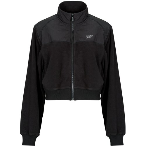 Tommy Jeans TJW FABRIC MIX FLEECE ZIP THRU Crna Cijene