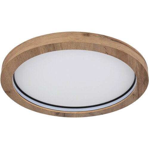 Globo LED stropna svjetiljka Branza (24 W, Raznobojno, Smeđa, D x &amp;Scaron; x V: 40 x 40 x 6,5 cm) Slike