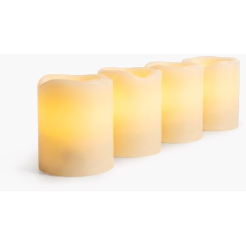 Brilagi SET 4x LED sveće LED/1xCR2032 krem boje Slike