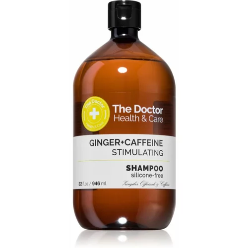 The Doctor Ginger + Caffeine Stimulating krepilni šampon za oslabljene lase, ki so nagnjeni k izpadanju s kofeinom 946 ml