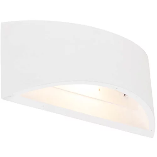 QAZQA Pametna stenska svetilka bela 20 cm vključno z WiFi G9 - Tum