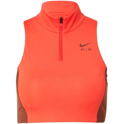 Nike Sportski grudnjak burgund / narančasto crvena
