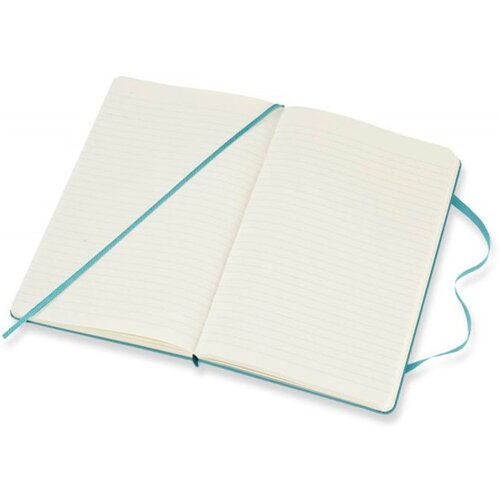 Moleskine Beležnica sa linijama Classic, Tvrdi povez, Plava Slike