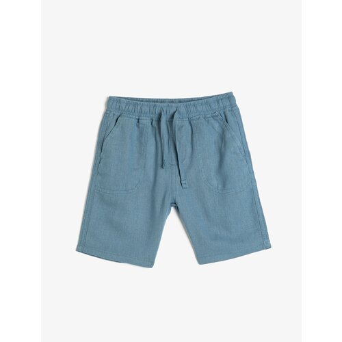 Koton Shorts Linen-Mixed with Tie Waist, Pockets. Slike