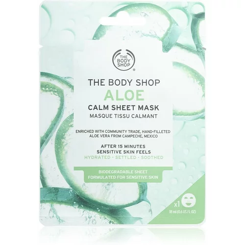 The Body Shop Aloe Sheet maska 18