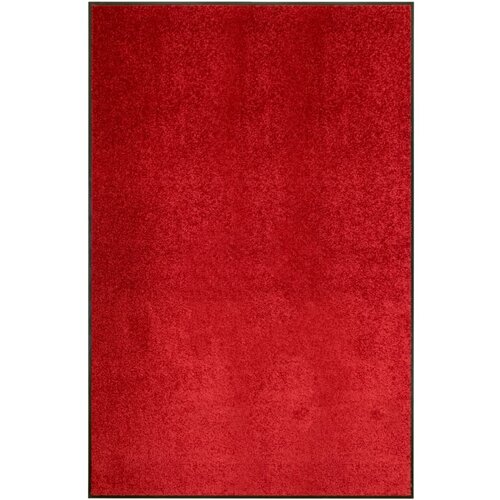 VidaXL Otirač perivi crveni 120 x 180 cm Slike