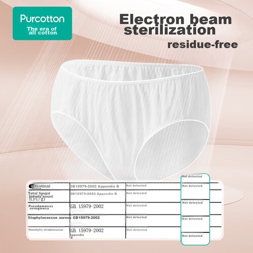  PurCotton Set ženskih gaćica, 5 komada, Beli Slike