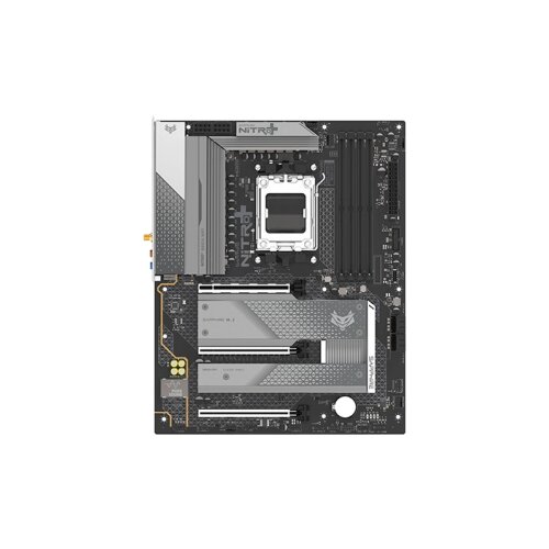 Sapphire AMD B850 AM5 NITRO+ Ryzen R9/R7/R5, 4x DDR5 8000MHz, PCIE 5, 1x M.2 Gen5, 2x M.2 Gen4, LAN 2.5 Gbps, WIFI7, USB, ATX Cene