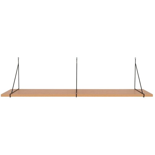 House Nordic Polica v jesenovem dekorju v naravni barvi 120 cm Chiba – Cene