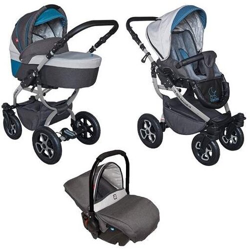 Olimp Sport Dečija kolica 3u1 Grander Lift Grey/Blue Cene