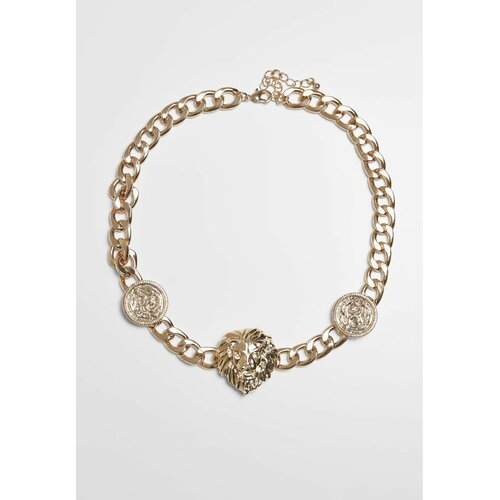 Urban Classics lion necklace gold Cene