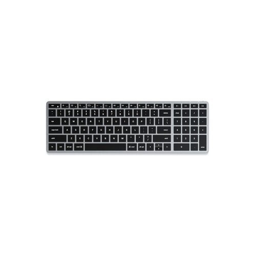 Satechi Bluetooth brezžična tipkovnica SLIM X2 Slim + št. Tipkovnica, ameriška postavitev, vesoljsko siva Cene
