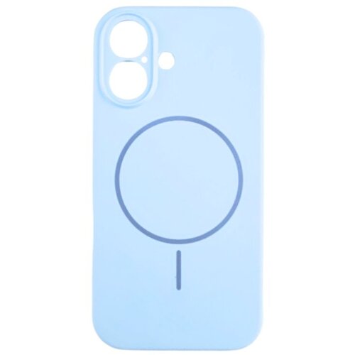  silikonska maska magsafe lux za iphone 16/ bebi plava Slike