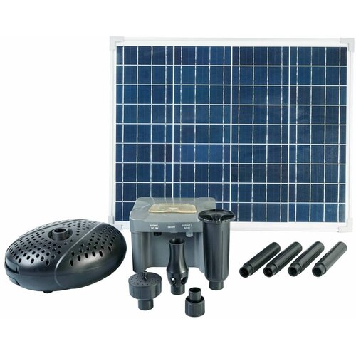 Ubbink komplet s solarno plo&amp;scaron;čo, črpalko in baterijo SolarMax 2500 Slike