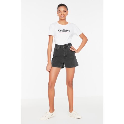 Trendyol Ženske kratke hlače Mom Denim Shorts Cene