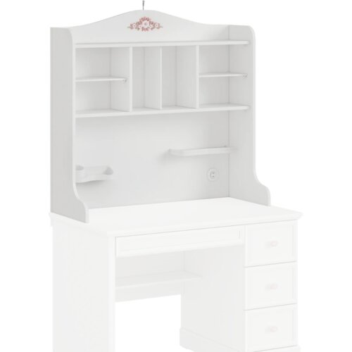 Rustic White POLICA ZA MALI RADNI STO Slike